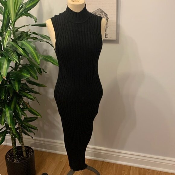 Limited Collection Ribbed Bodycon Mock Turtleneck - Picture 1 of 8
